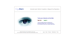 Desktop Screenshot of gigaalert.com